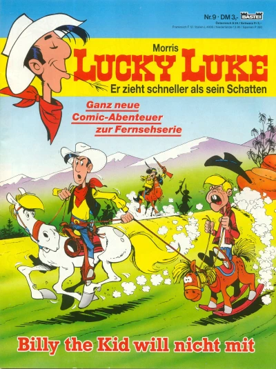 Cover of Billy the Kid will nicht mit