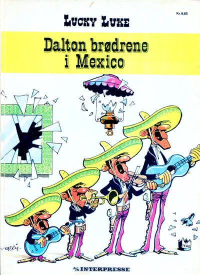 Cover of Dalton brødrene i Mexico
