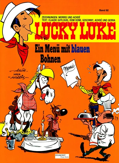 Cover of Ein Menü mit blauen Bohnen