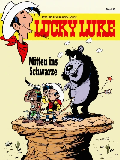 Cover of Mitten ins Schwarze