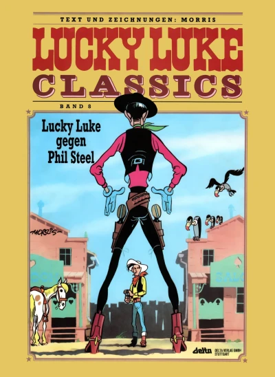 Cover of Lucky Luke gegen Phil Steel