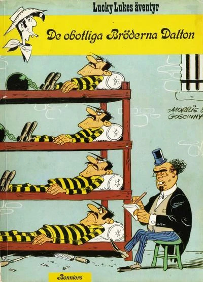 Cover of De obotliga Bröderna Dalton