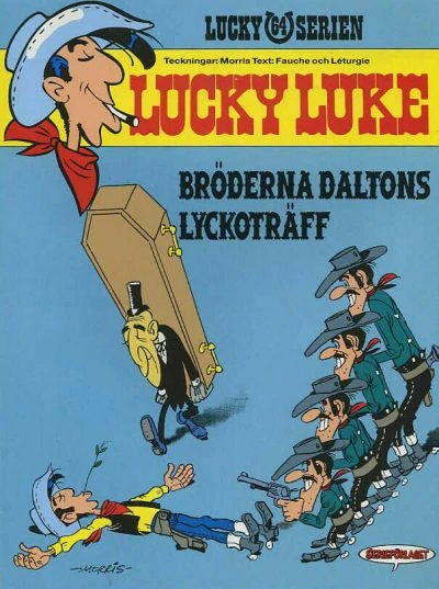 Cover of Bröderna Daltons lyckoträff