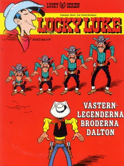 Cover of Västernlegenderna bröderna Dalton