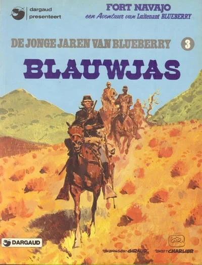 Cover of De jonge jaren van Blueberry 3: Blauwjas
