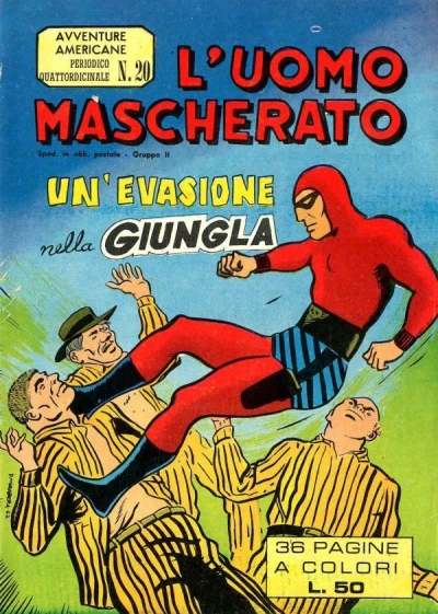 Cover of Un 'evasione nella giungla