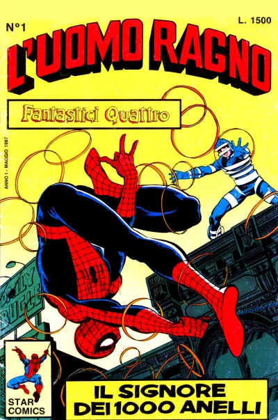 Cover of Il signore dei 1000 anelli; La "possessione" di Franklin Richards