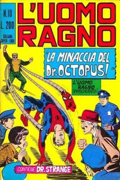 Cover of La minaccia del Dr Octopus