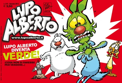 Cover of Lupo Alberto Diventa Verde!