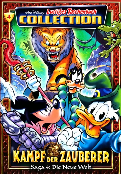 Cover of Kampf der Zauberer - Saga 4 - Die Neue Welt