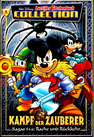 Cover of Kampf der Zauberer - Sagas 5-6 - Rache und Rückkehr