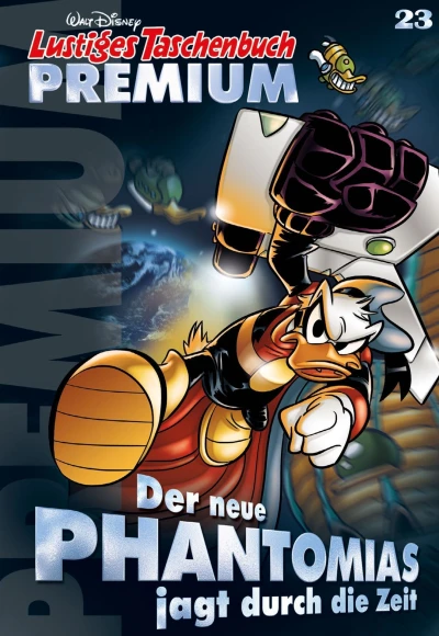 Cover of Der neue Phantomias jagt durch die Zeit