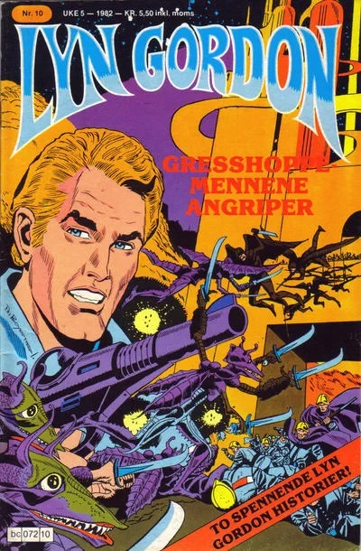 Cover of Gresshoppe-Mennene Angriper