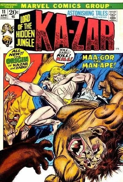 Cover of Maa-Gor the Man-Ape!