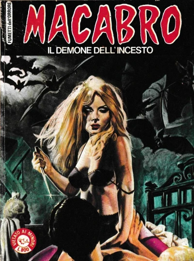 Cover of Il demone dell'incesto - Nozze macabre