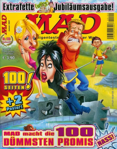 Cover of Mad Macht die 100 Dummstein Promis Nass!