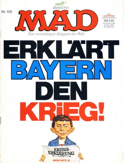 Cover of Erklärt Bayern den Krieg!
