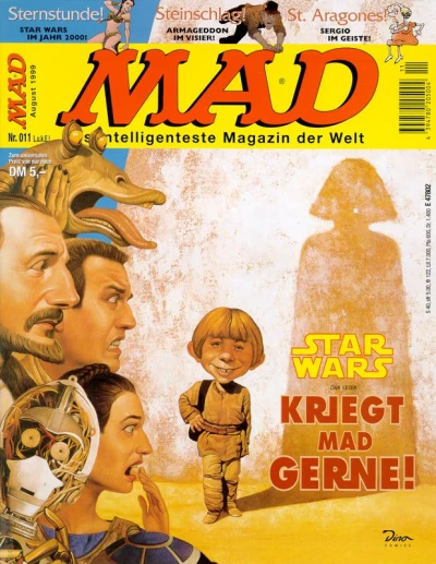 Cover of Star Wars der Leser Kriegt mad Gerne!