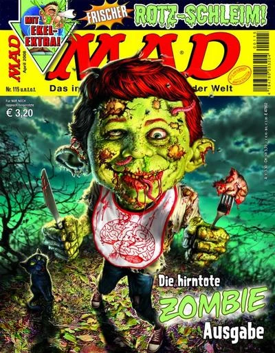 Cover of Die Hirntote Zombie Ausgabe