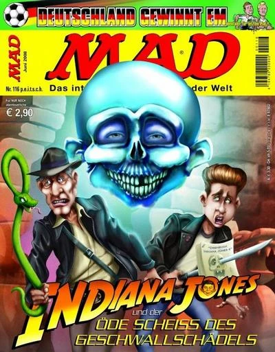 Cover of Indiana Jones und der Ode Scheiss des Geschwallschadels