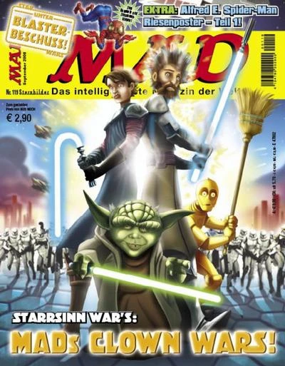 Cover of Mads Clown Wars