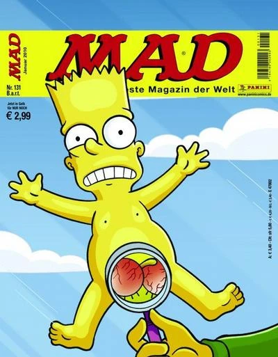 Cover of Entblosst: Die Intimsten Geheimnisse der... Simpsons!