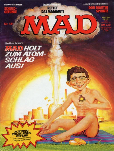 Cover of Mad holt zum Atom-Schlag aus!