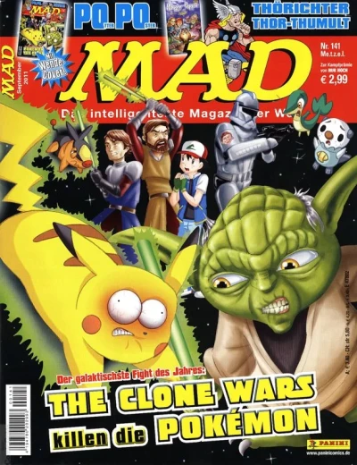 Cover of The Clone Wars Killen die Pokemon