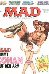 Mad nimmt Conan auf den Arm