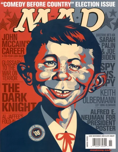 Cover of Comedy Before Country Election Issue