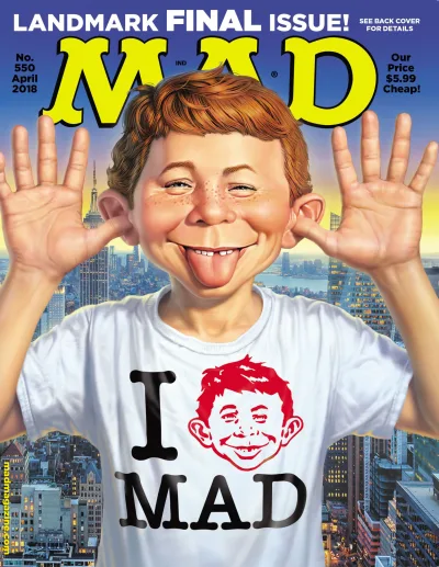 Cover of Landmark Final Issue!