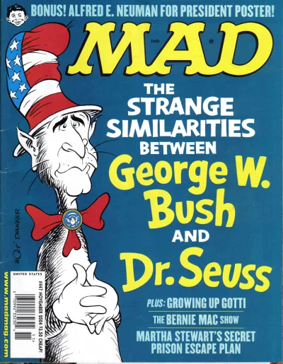 Cover of The Strange Similarities Between George W. Bush and Dr. Seuss