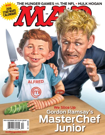Cover of We Slice Up Gordon Ramsey's MasterChef Junior