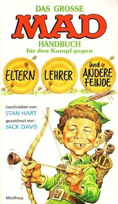 Cover of Das grosse Mad Handbuch für den Kampf gegen Eltern, Lehrer und andere Feinde