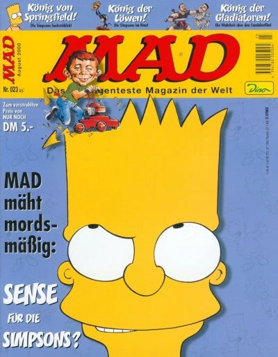 Cover of Sense fur die Simpsons?