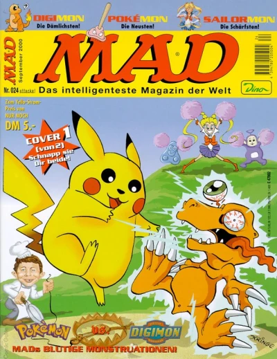 Cover of Pokemon vs Digimon