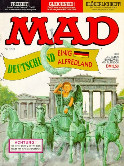Cover of Deutschland einig Alfredland