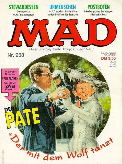 Cover of Der pate & Der mit dem Wolf Tanzt