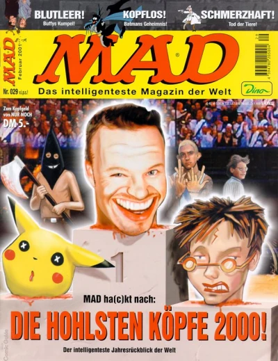 Cover of Die hohlsten Köpfe 2000!