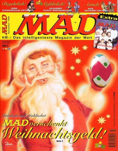 Cover of Mad Verschenkt Weihnachtsgeld!