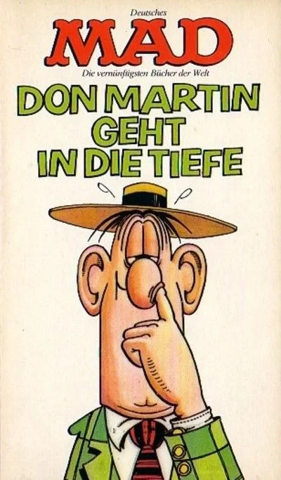 Cover of Don Martin geht in die Tiefe