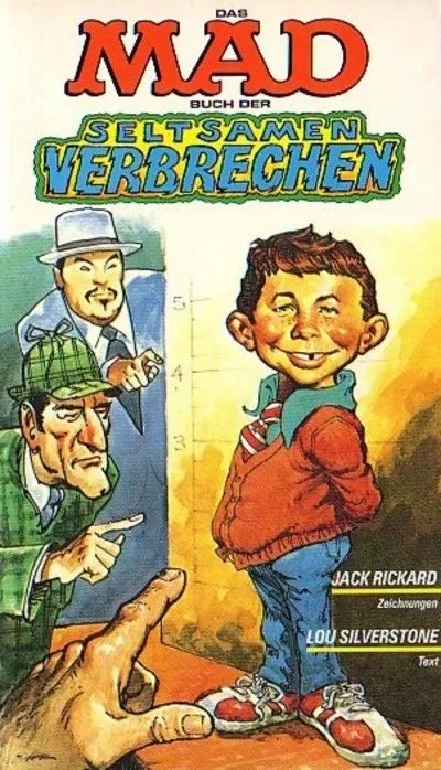 Cover of Das Mad Buch der seltsamen Verbrechen