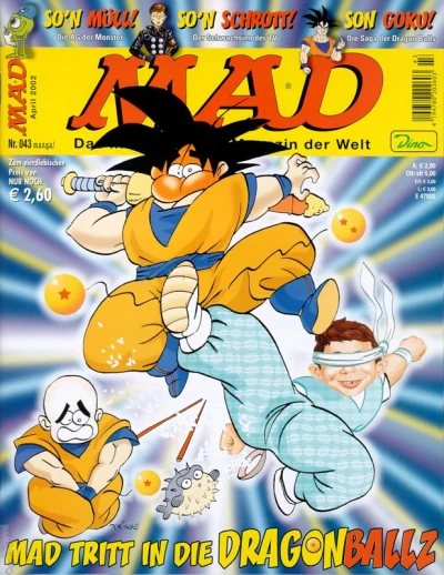 Cover of Mad Tritt in die Dragonballz