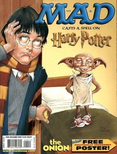 Cover of MAD Casts a Spell on Harry Potter