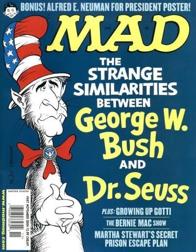 Cover of The Strange Similarities Between George W. Bush and Dr. Seuss
