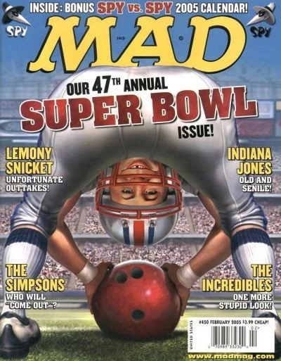 Cover of 47TH Annual Super Bowl Issue