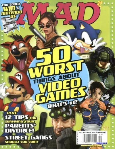 Cover of The 50 Worst Things About Video Games