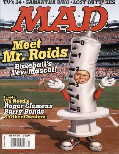 Cover of Meet Mr. Roids : Baseball's New Mascot!