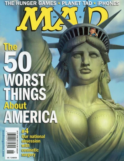 Cover of 50 Worst Things About America