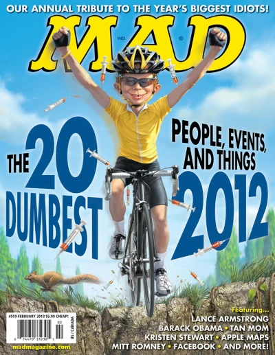 Cover of The 20 Dumbest People, Events and Things of 2012